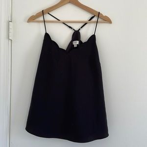 J Crew Factory Scalloped Tank